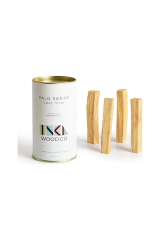 Palo Santo Ağaç Tütsü 4 Adet 40gr Peru Negatif Enerjiyi Uzaklaştırın - Rahatlatıcı Ve Meditasyon İçin Acı Kahverengi