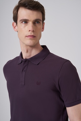 Morven Erkek Mürdüm Basic Polo Yaka Dynamic Fit T-shirt 26yc018007370 Mürdüm