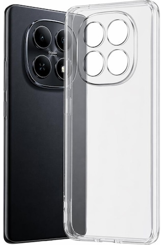 Redmi Note 15 İle Uyumlu Kılıf Şeffaf Kamera Korumalı 3d