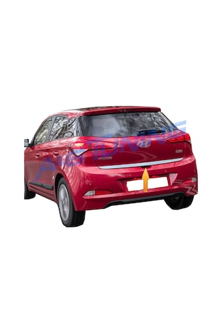 Hyundai İ20 Krom Bagaj Alt Çıta Formlu 2014-2017 Paslanmaz Çelik N11.104