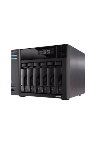 Asustor FS6706T Celeron Qc N5105 4 GB Ram 6 Adet M2 Nvme Disk Destekli Nas Sunucu Disksiz