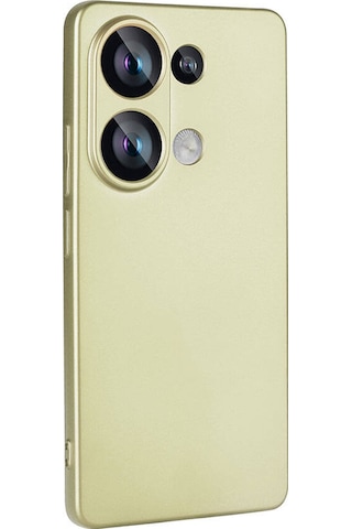 Xiaomi Redmi Note 13 4g Kılıf Zore Premier Silikon Kapak Gold