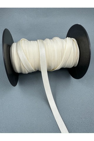 1 Cm Askı Lastiği-5 Metre-ekru