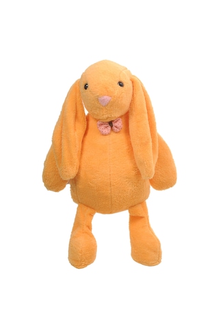 Uyku Arkadaşım Uzun Kulak Bunny Peluş Tavşan 65 Cm Turuncu