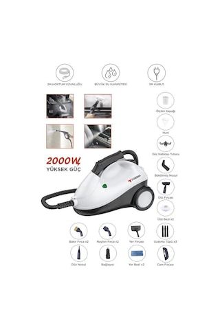 Torima TSC-01 Çok Fonksiyonlu Buharlı Temizleyici