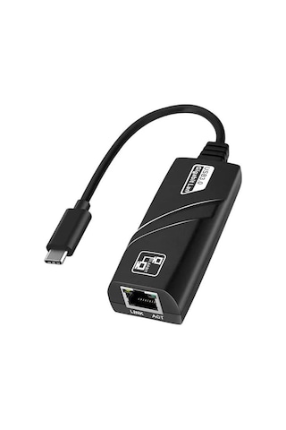 Type C Ethernet Adaptörü 10/100 Mbps Usb C 3.0 Rj45 Ethernet Lan Adaptörü