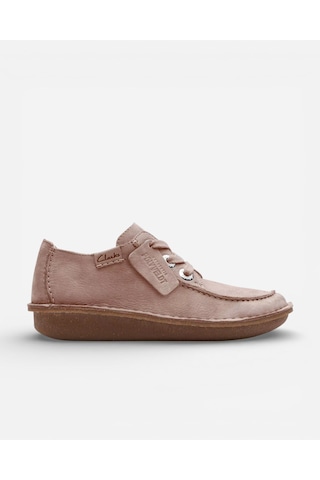 Clarks Funny Dream Light Pink Suede Kadın Açik Pembe Günlük Ayakkabı 26182263 Açik Pembe