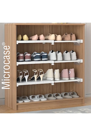 Uzunluk Ayarlamalı Dolap İçi Raf 24x30-35 Cm 1 Adet Al5349 Beyaz