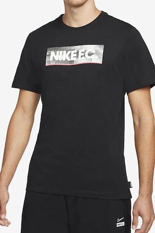 Nike Nike Fc Tee Seasonal Block M Çocuk Futbol Tişörtü SIYAH