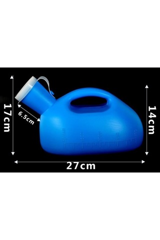 2000 Ml Seyahat Lazımlık Bebek Çocuk Sızdırmaz Taşınabilir Pisuar Erkekler Kapaklı Kalınlaşmış Yaşlı Yetişkin Büyük Kapasiteli Gece Pot Beyaz