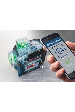 Bosch Professional GLL 3-80 CG + BM 1 + 12V Akü Çizgili Hizalama Lazeri - 0601063T00
