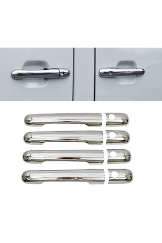 Vw Lt35 Volt 1998-2006 Arası Krom Kapı Kolu 4 Kapı P.çelik