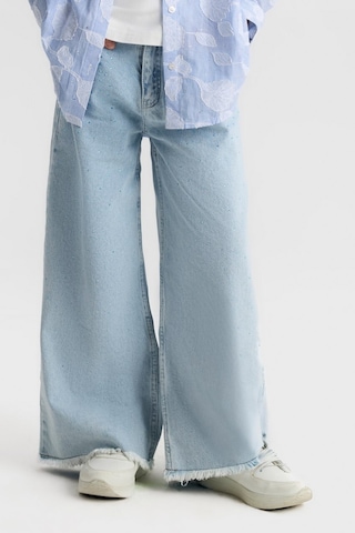Xo Kids Kız Çocuk Jean Pantolon 8-14 Yaş 51703 Açık Mavi
