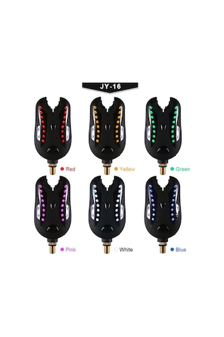 Artfulabode Uyarı Ses Led Kiti Kablosuz Isırma Göstergesi Dijital Beyaz Balık Balık Balık Alıcı Alarmları Alarmı Alarm Mw Beyaz