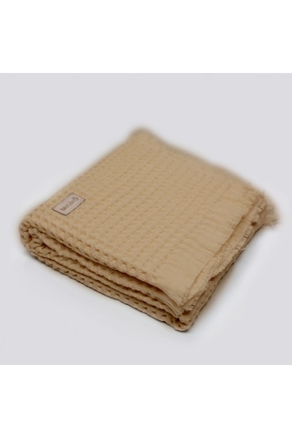Bistyle Style Baby Pike Battaniye 110x110 70149 Bej Bej