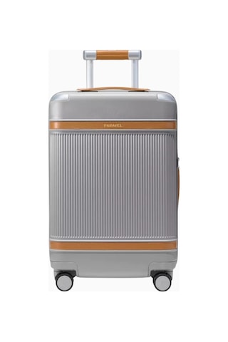 Paravel Aviator Carry-on Plus Kabin Boyu Trolley Valiz, Skyline Silver Gümüş
