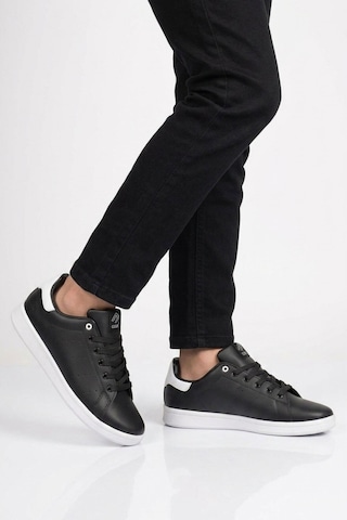 Cool Unisex Siyah-beyaz Günlük Sneaker Spor Ayakkabı Rahat Casual Model Ursula G Siyah - Beyaz