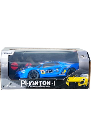 1:22 Phantom Gt Dört Yönlü Hareket Eden Kumandalı Yarış Arabası M Çok Renkli