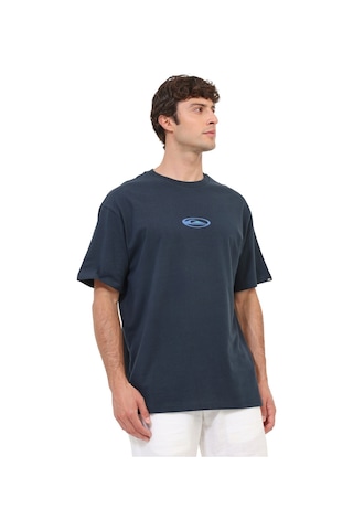Quiksilver Flowers Surfıng Lacivert Erkek Kısa Kol T-shirt 000000000102526227