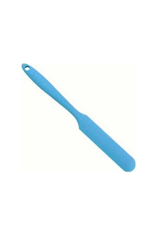 Trendooze Gaojunshop01 Mavi 1 Adet Silikon Kavanoz İçin Yapışmaz Spatula Isıya Dayanıklı Gıda Uyumlu Mavi Mavi