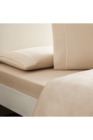 Taç Jakar Soleya Çift Kişilik Pike Takımı Bej 000000001000050036 Bej