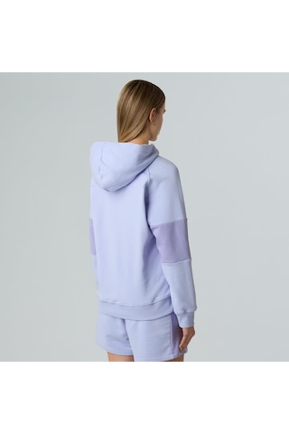 The North Face W Terry Relaxed Hoodie Kadın Sweatshirt-31549 Mor