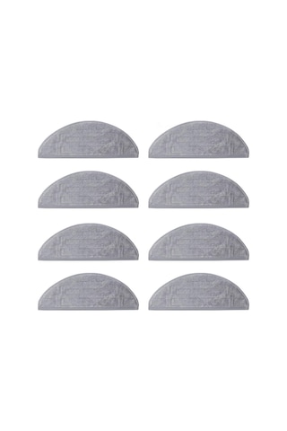 Amigaelegant Roborock S8 Pro Ultra Yeniden Kullanılabilir Mikrofiber Pedler İçin 8 Adet Paspas Bezi