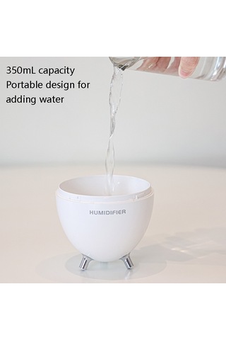 Y18 Mini Usb Yatak Odası Sprey Parlak Gece Lambası Nemlendirici Pembe