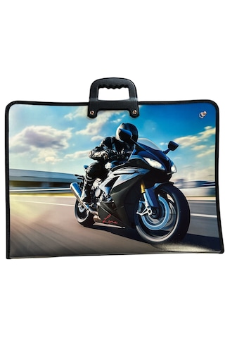 35x50 Özel Tasarım Baskılı Resim Çantası Fermuarlı Ve Dayanıklı