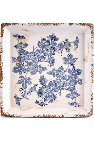 Karaca Mariner Dekoratif Tabak 21,50 x 21,50 x 2,50 cm