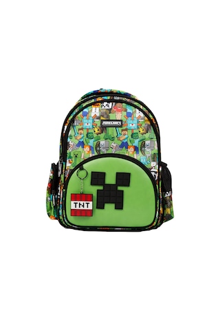 Minecraft Okul Çantası 26600 Çok Renkli