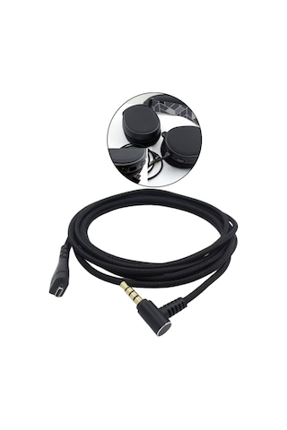 F Fityle 3.5mm Pc Değiştirme Ses Kablosu Arctis 3,5,7, Arctis Pro Oyun Kulaklık Kablosu