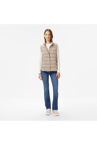 Nautica Kadın Mavi İspanyol Paça Pantolon Düz 57p475t Mavi