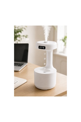 Astraltech Yağmur Damlası Hava Nemlendirici Ultrasonik Buhar Makinesi 800 Ml Aroma Difüzör