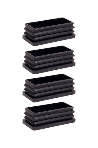 50X100 Mm Plastik Dikdörtgen Içe Geçme Profil Tapası Kutu 4 Ad 50X100 Mm Plastik Dikdörtgen Içe Geçme Profil Tapası Kutu 4 Ad