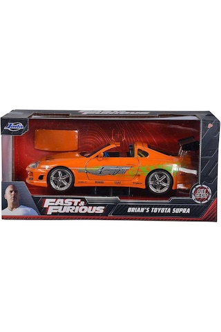 Jada 1:24 Fast Furious Brian S Toyota Supra 1995 Model Araç