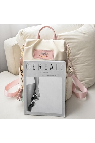 Ganzhoushop Yüksek Sırt Sırt Sırt Seyahat Oxford Öğrenci Kumaş Küçük Kapasiteli Kadınlar Kadınlar Ins İçin İçin Çantası Çantası Çantası Black 2023 Dc Siyah