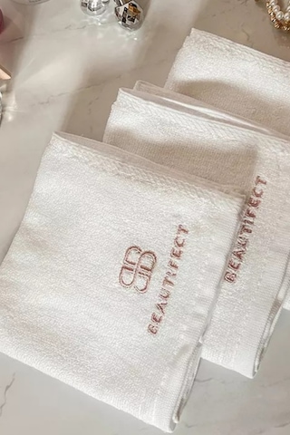Beautifect Bambu Karışımlı Lüks Yüz Bezleri 3 Lü Doğal & Antibakteriyel Beyaz