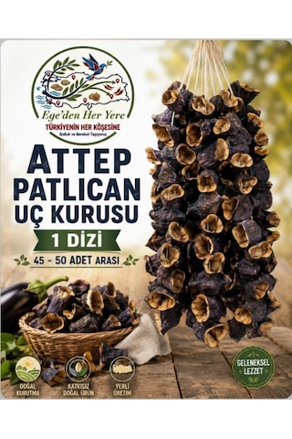 Antep Patlıcan Kurusu 1.kalite Dolmalık Uç 1 Dizi Yeni Sezon Yeni Mahsül 45-50 Adet