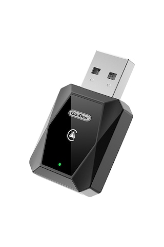 Go Des Gd-bt212 Android Auto Destekli Carplay Usb Bluetooth Wireless Transmitter Adaptör Siyah