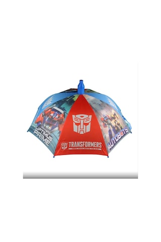 Uğur Kardeşler Bijuteri Transformers Lisanslı Koruma Kılıflı Çocuk Şemsiye Çok Renkli