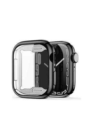Dux Ducis Samo Series Apple Watch Uyumlu 45mm İçin Soft Tpu Full Koruma Ultra İnce Silikon Kılıf- 5775