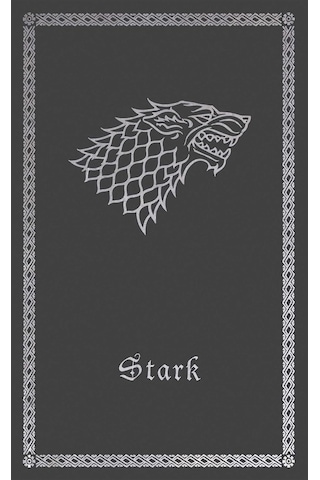 Game Of Thrones: House Stark: Desktop Stationery Set With Pen
