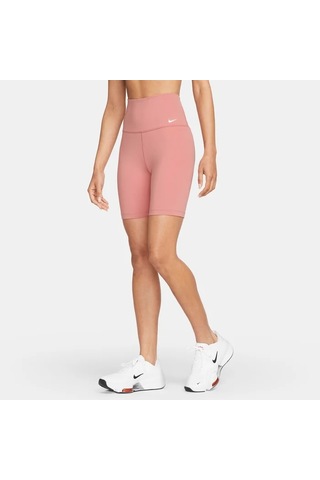 Nike Dri-fit One Women's 7" Yüksek Belli Şort Tayt Kahverengi