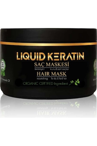Liquid Keratin Organik Saf Keratinli Saç Maskesi 250 ML