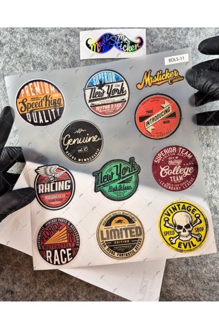 Bdls11 Küçük Boy 10lu Sticker Seti