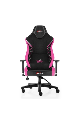 xDrive Anka Profesyonel Oyuncu Koltuğu - Queen Özel Seri Pembe/Siyah