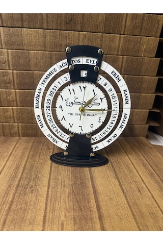 Shelife Ol Der Olur Takvimli Masa Saati