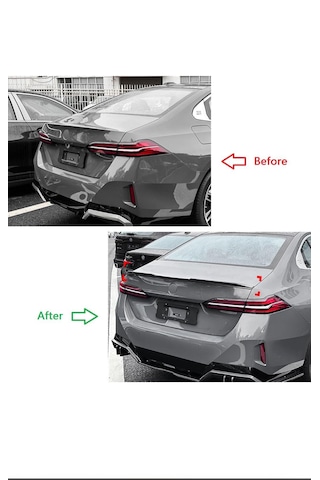 Bmw 5 Serisi G60 G68 İ5 Uyumlu Bagaj Üstü Spoiler