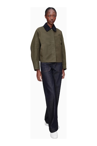 A.p.c Becca Jacket Su Itici Kısa Kesim Kadın Ceket Haki